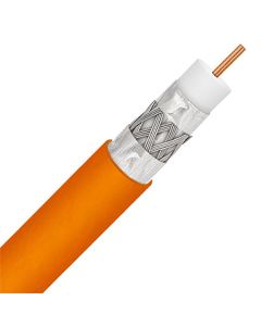 1000ft DIRECT BURIAL UNDERGROUND FLOOD RG-6 COAXIAL CABLE TRI-SHIELD 18AWG GEL COATED BRAID PROTECTION UL ETL DIRECTV DIGITAL HD SATELLITE TELECOMMUNICATION AUDIO/VIDEO BULK COAXIAL CABLE