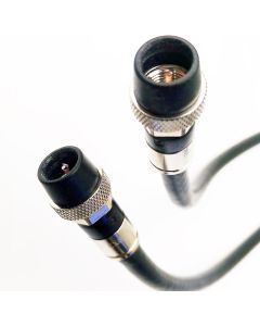 10ft Outdoor RG-6 Weather Boot 3GHZ CL2 Quad Shield UL ETL 75 Ohm (Satellite TV or Broadband Internet RG6 Coax Cable) PPC Aqua Seal Compression Connector Assembled in USA by PHAT SATELLITE INTL