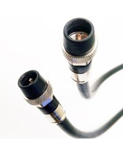 PHAT SATELLITE INTL 200ft Outdoor RG-6 Weather Boot 3GHZ CL2 Quad Shield UL ETL 75 Ohm (Satellite TV or Broadband Internet RG6 Coax Cable) PPC Aqua Seal Compression Connector Assembled in USA